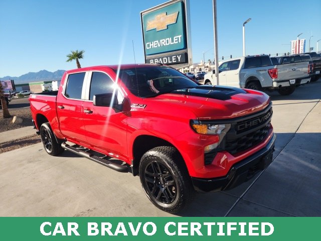 Certified 2025 Chevrolet Silverado 1500 Custom Trail Boss w/ Turbomax Blackout Package image 2