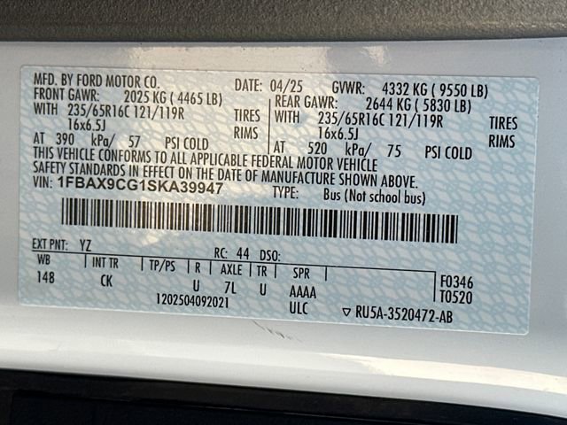 Used 2025 Ford Transit 350 XL image 40