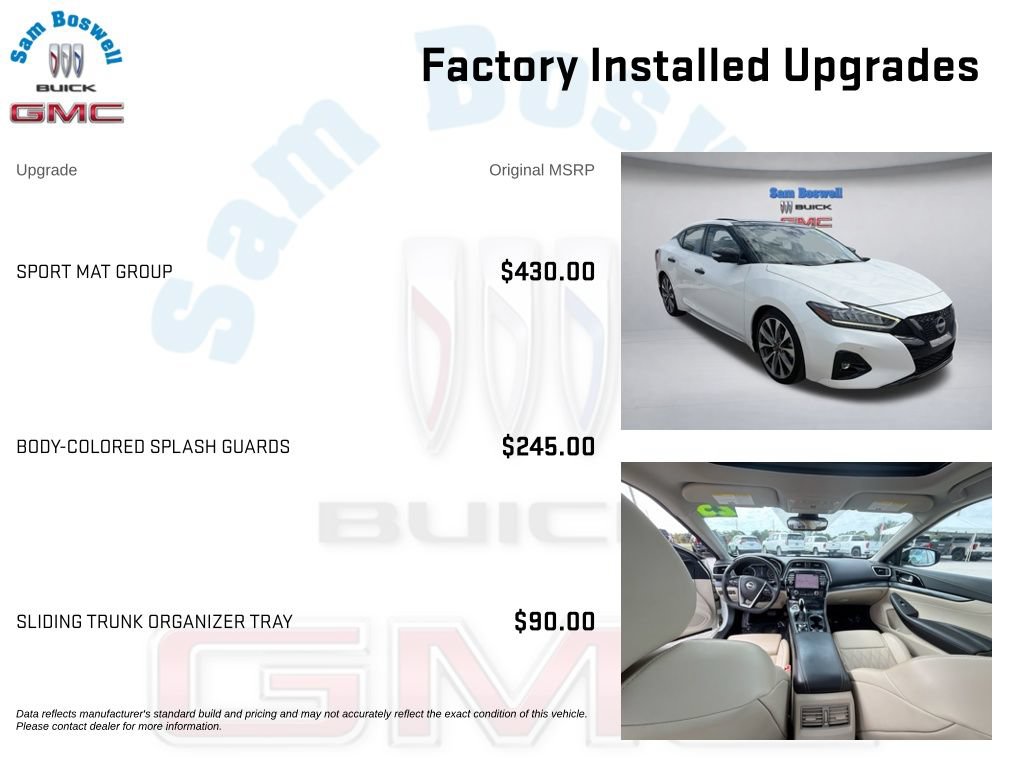 Used 2023 Nissan Maxima Platinum w/ Sport Mat Group FWD image 4