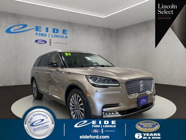 Certified 2021 Lincoln Aviator Reserve w/ Equipment Group 201A