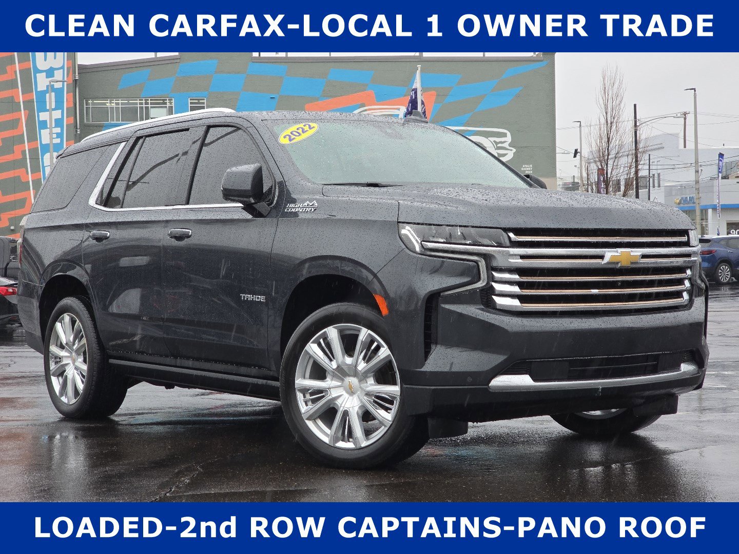 Certified 2022 Chevrolet Tahoe High Country w/ Premium Package