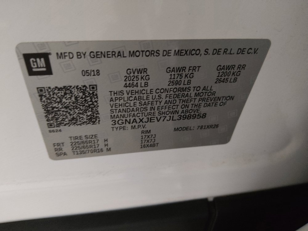 Used 2018 Chevrolet Equinox LT FWD image 33