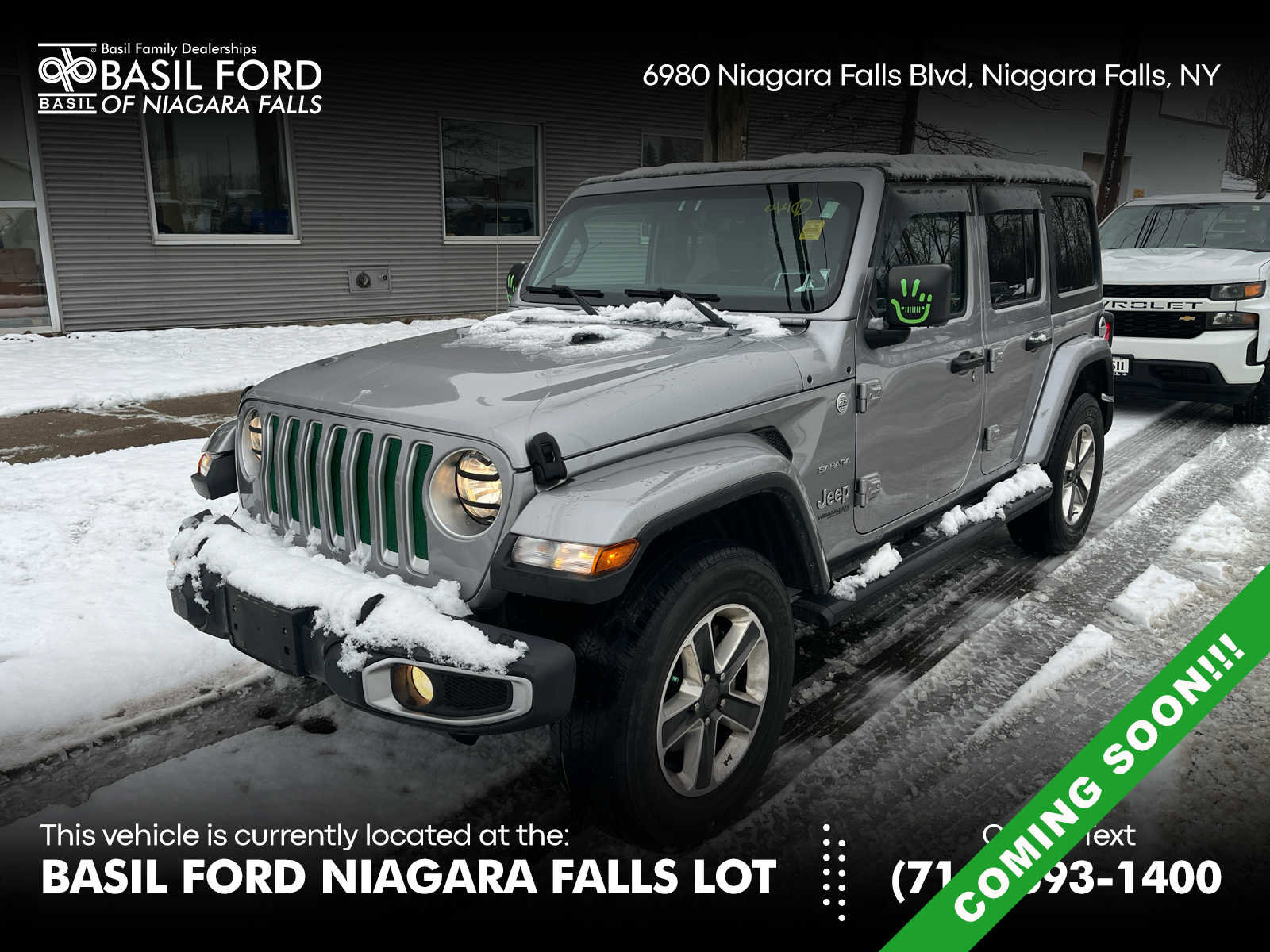 Used 2018 Jeep Wrangler Unlimited Sahara image 1