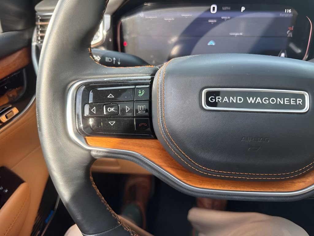 Used 2022 Jeep Grand Wagoneer Series III w/ Rear Seat Video Group 1 image 14