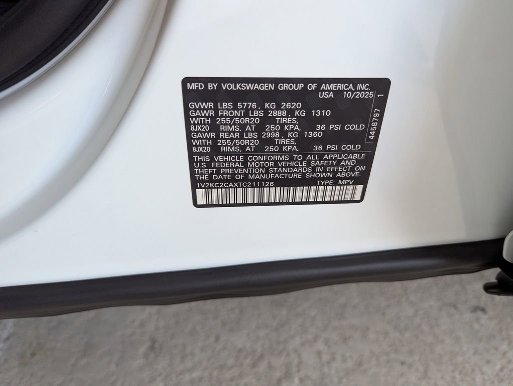 New 2026 Volkswagen Atlas Cross Sport SE image 41