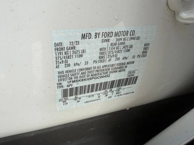 Certified 2023 Ford Explorer ST-Line w/ Class IV Trailer Tow Package AWD/4WD image 14