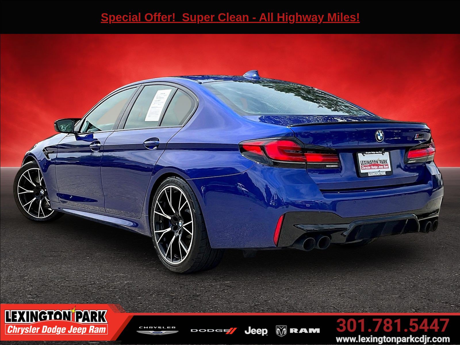 Used 2021 BMW M5 w/ Competition Package AWD/4WD image 4