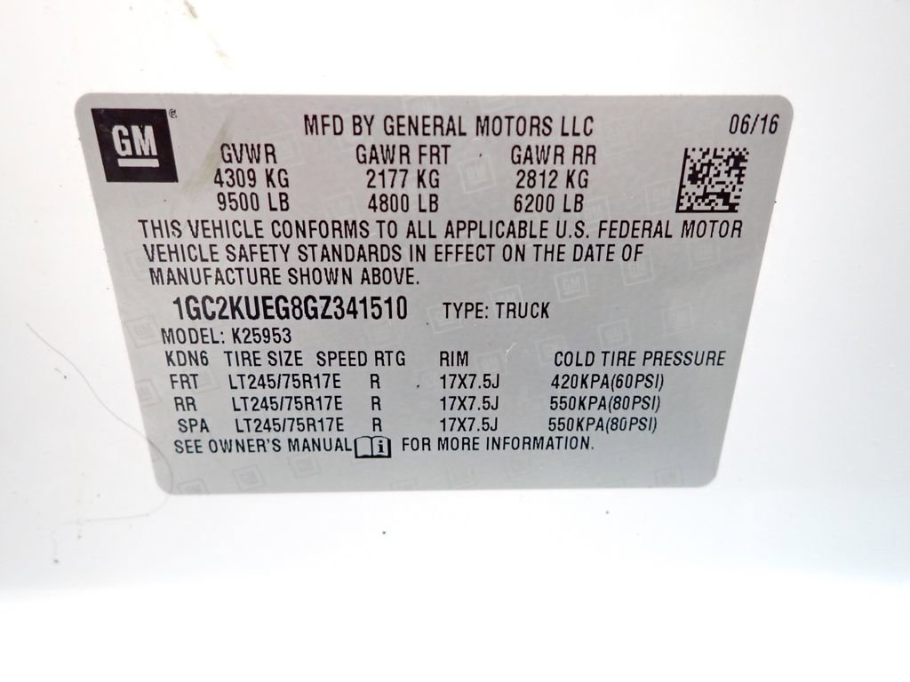 Used 2016 Chevrolet Silverado 2500 W/T w/ WT Fleet Convenience Package image 37