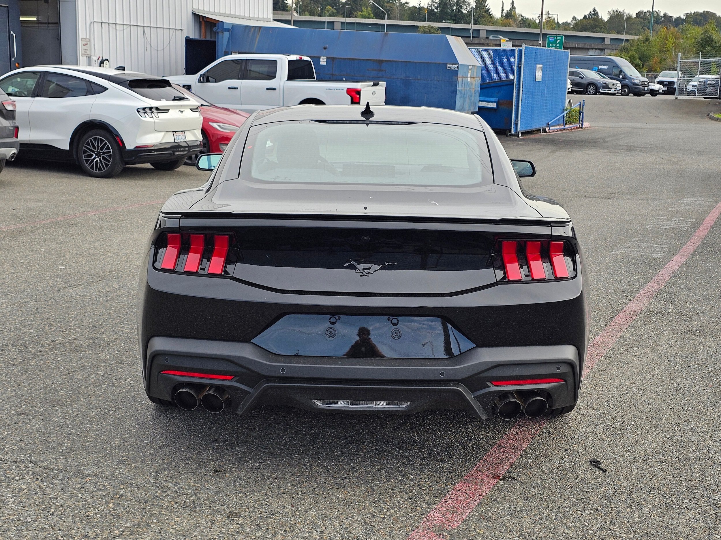 New 2026 Ford Mustang Premium w/ Mustang Nite Pony Package RWD image 6