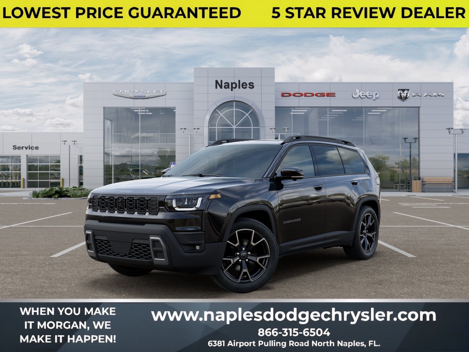 New 2026 Jeep Cherokee Overland w/ Advanced Pro Tech Group