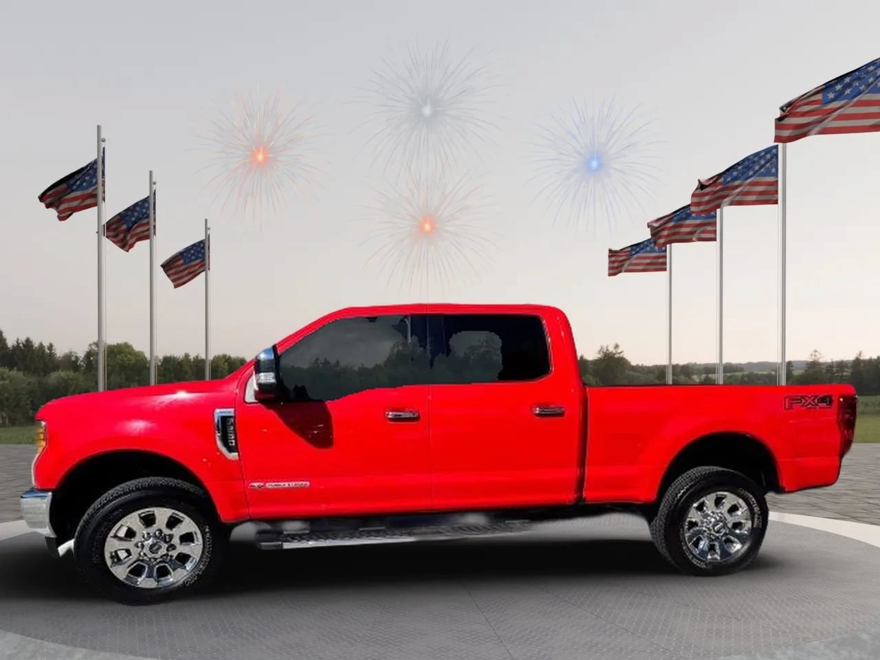Used 2017 Ford F250 Lariat w/ Chrome Package AWD/4WD image 4