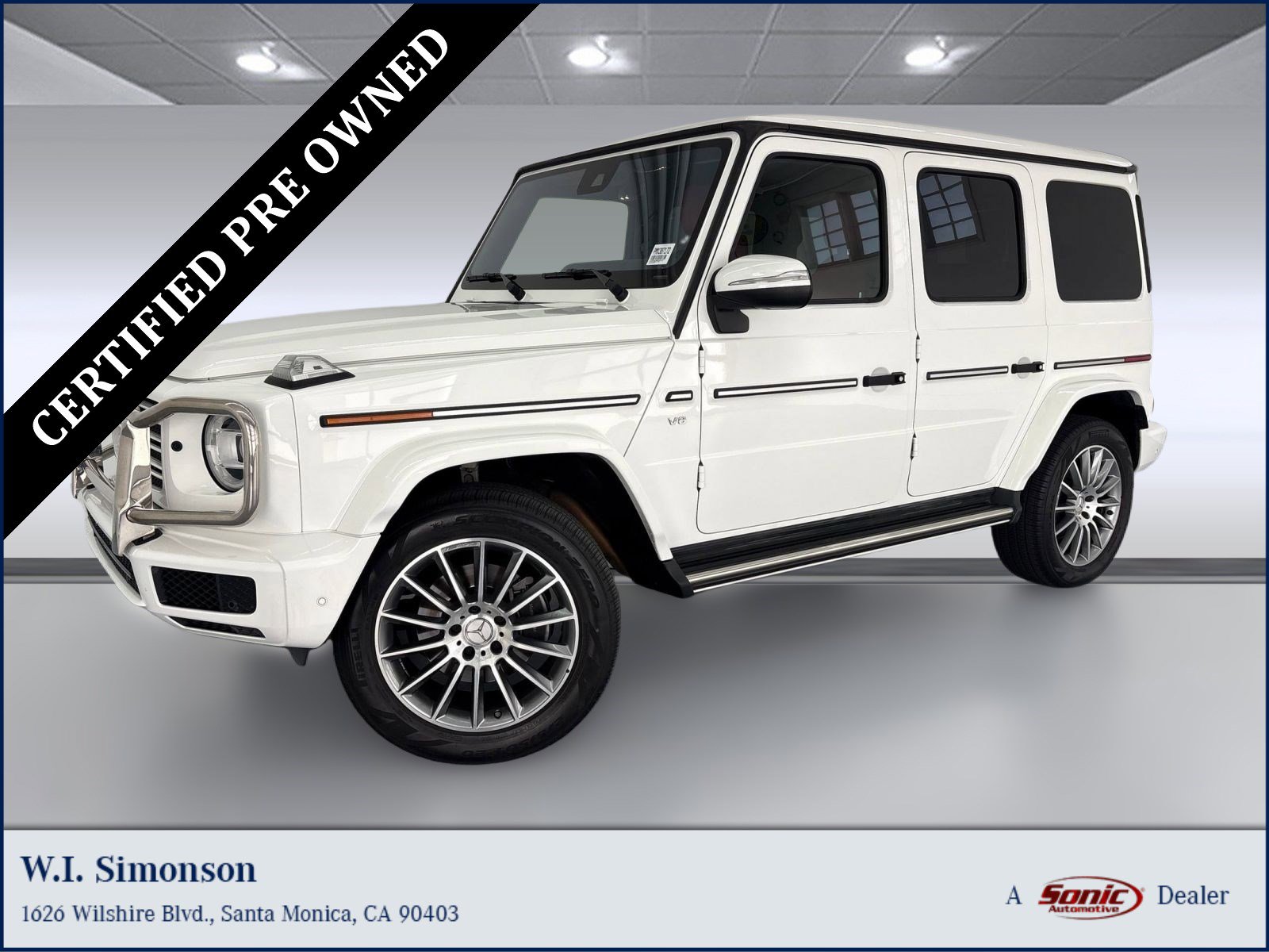 Certified 2021 Mercedes-Benz G 550 w/ Exclusive Interior Package
