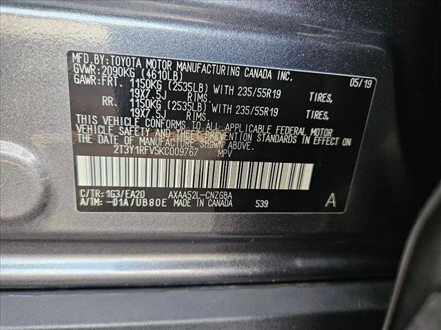 Used 2019 Toyota RAV4 Limited FWD image 23