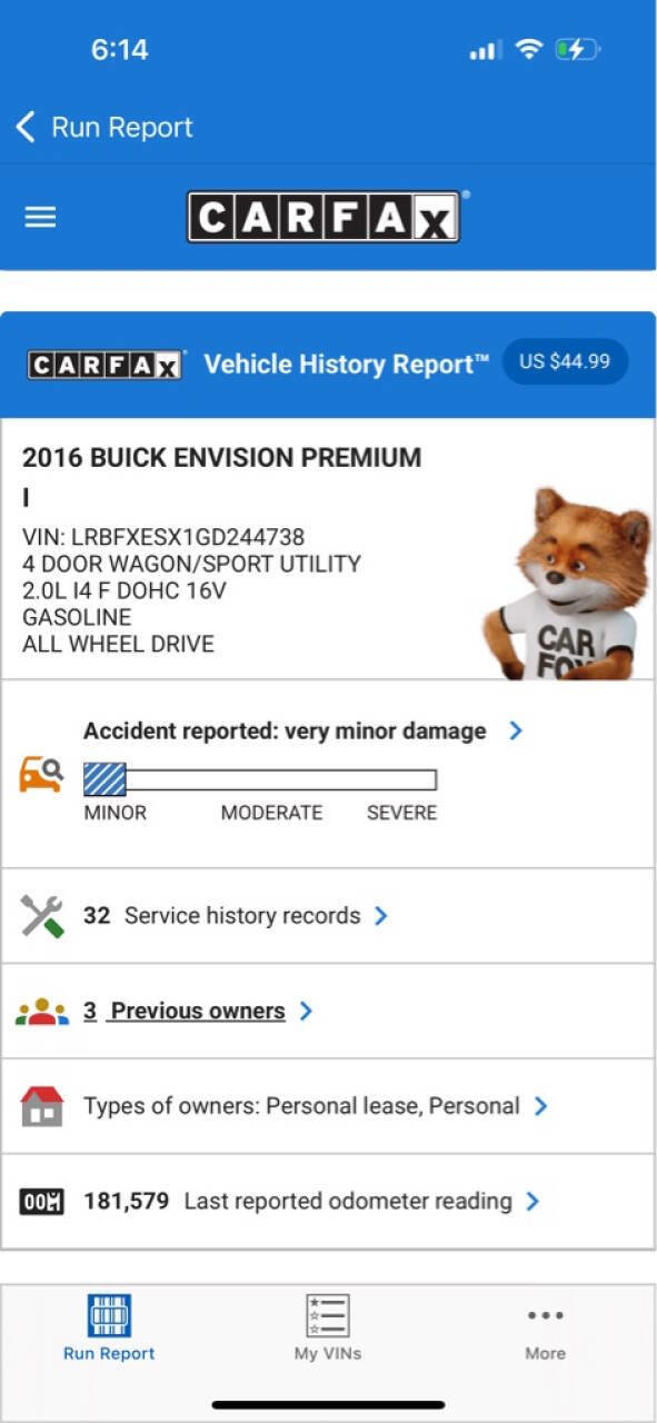 Used 2016 Buick Envision Premium AWD/4WD image 29