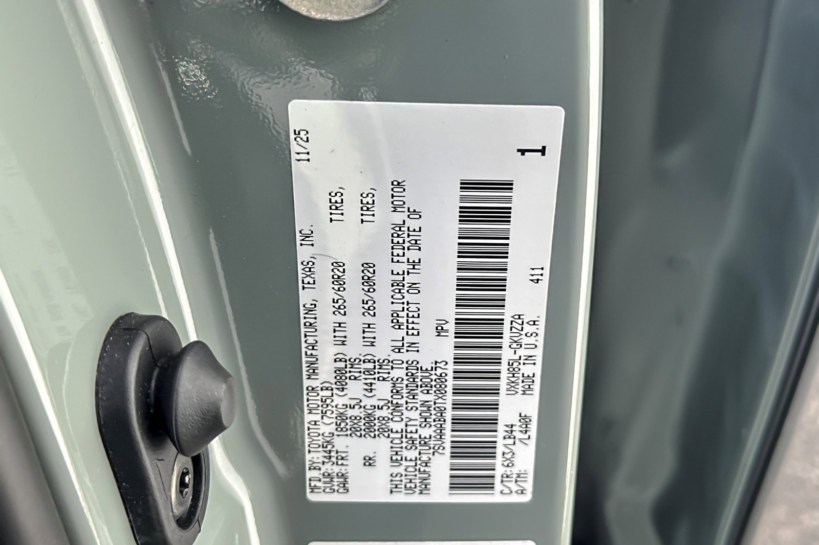Certified 2026 Toyota Sequoia 1794 Edition w/ TRD Off-Road Package image 28
