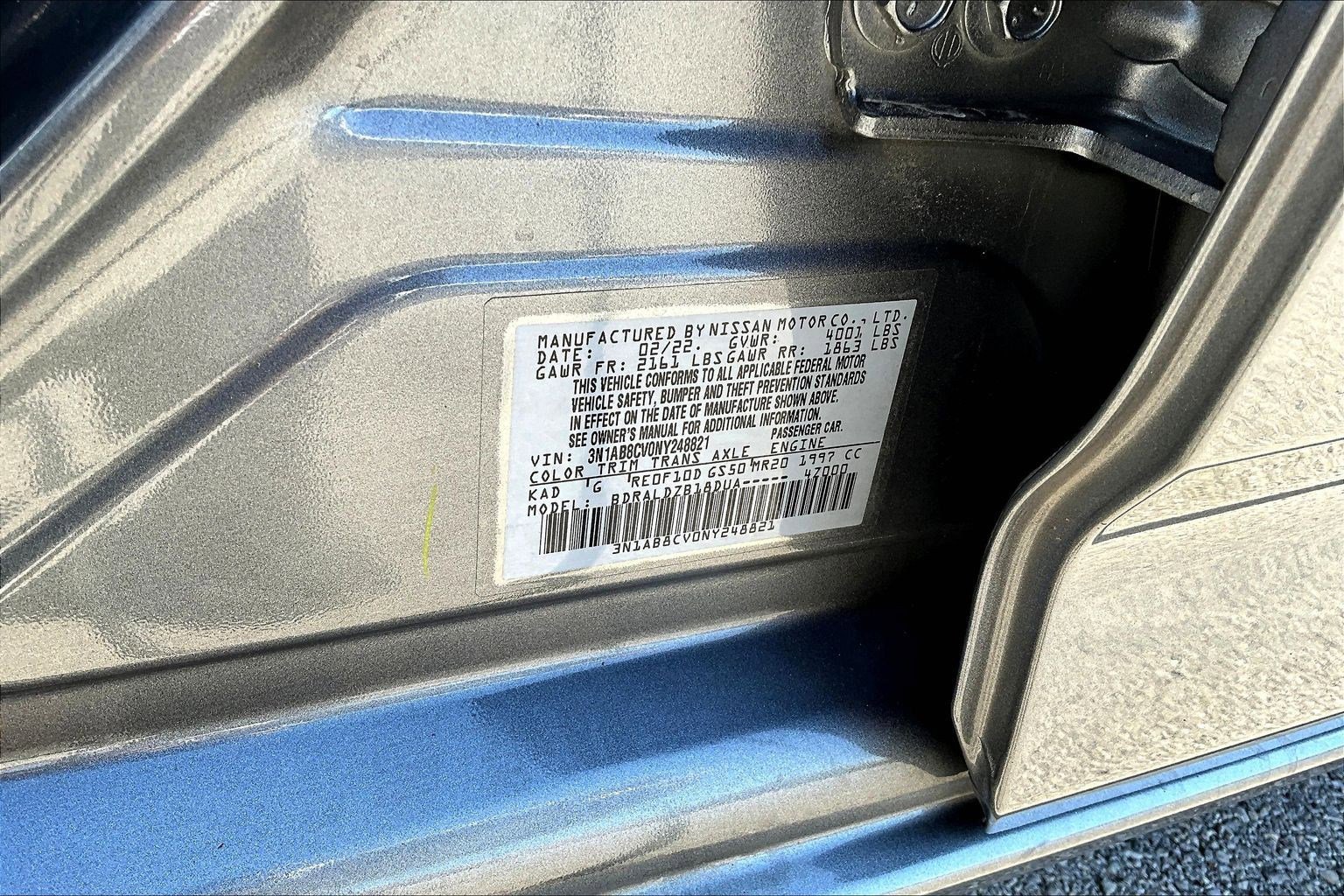 Certified 2022 Nissan Sentra SV w/ Electronics Package FWD image 19