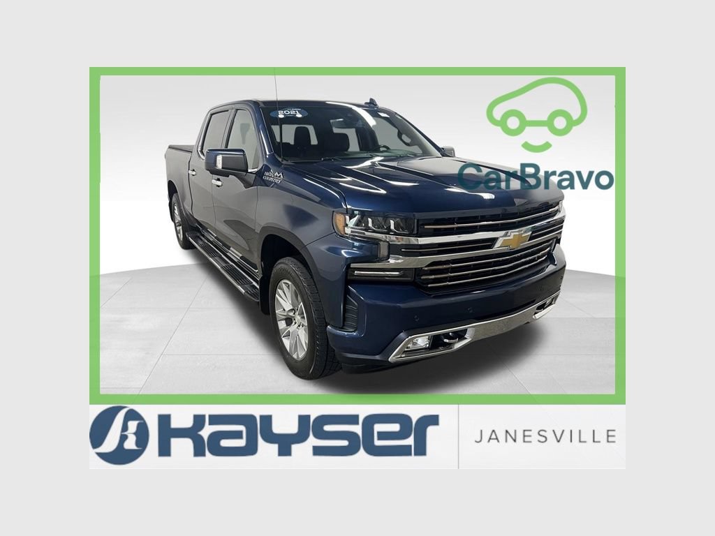 Used 2021 Chevrolet Silverado 1500 High Country w/ Safety Package II AWD/4WD image 1