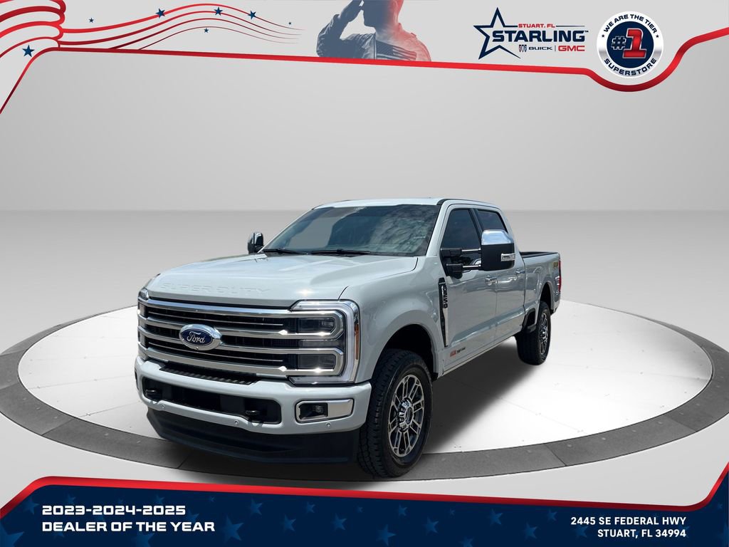 Used 2025 Ford F250 Platinum w/ Platinum Plus Package AWD/4WD image 1