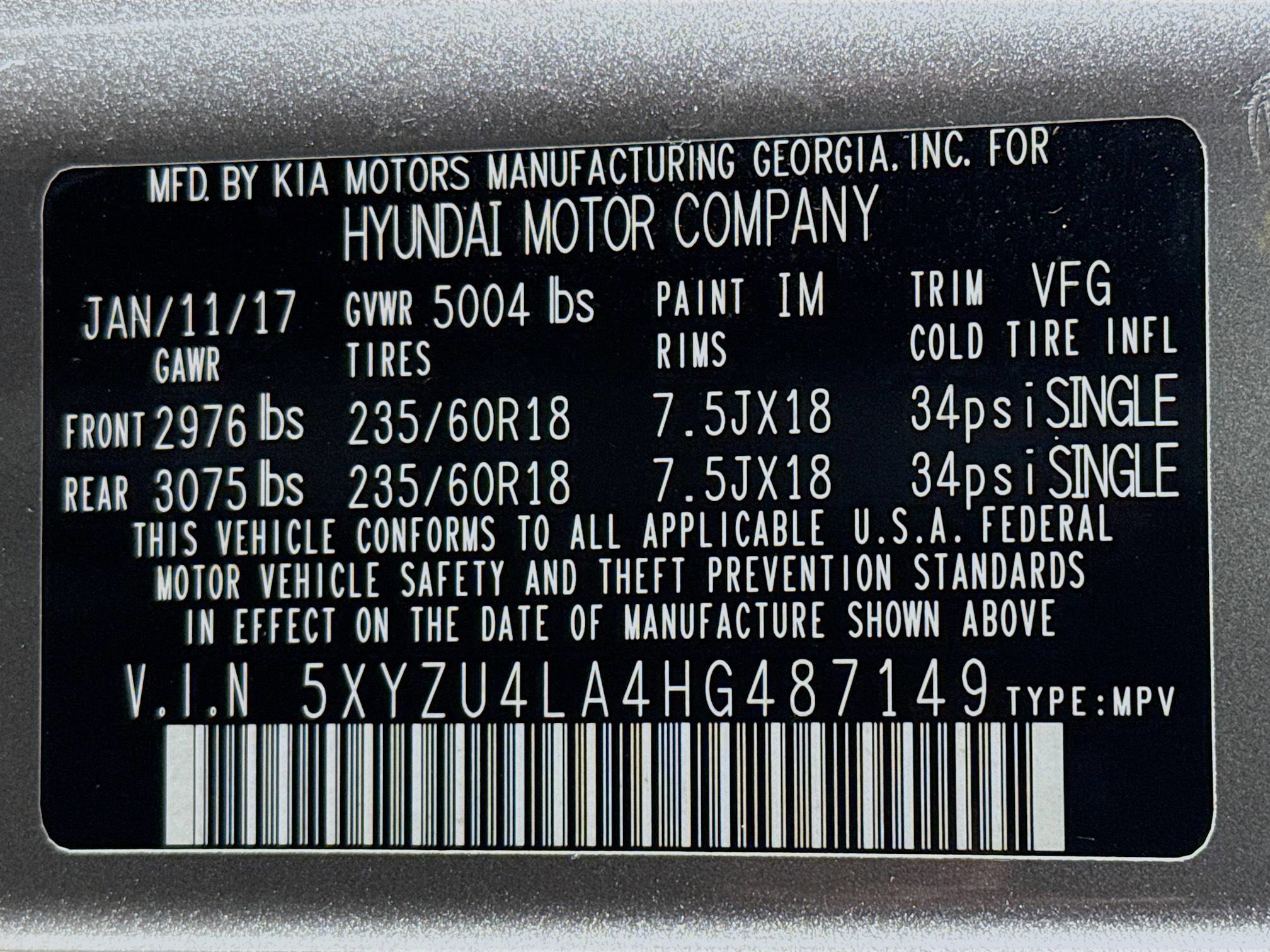 Used 2017 Hyundai Santa Fe Sport 2.0T w/ Cargo Package image 38