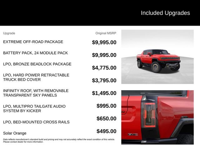 New 2025 GMC Hummer EV 3X w/ Battery Pack, 24 Module Pack image 5