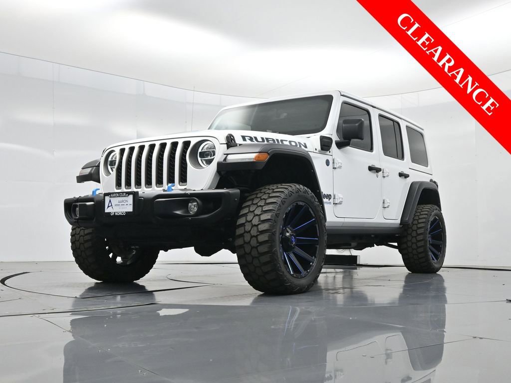 Used 2021 Jeep Wrangler Unlimited Rubicon 4xe w/ Steel Bumper Group image 44