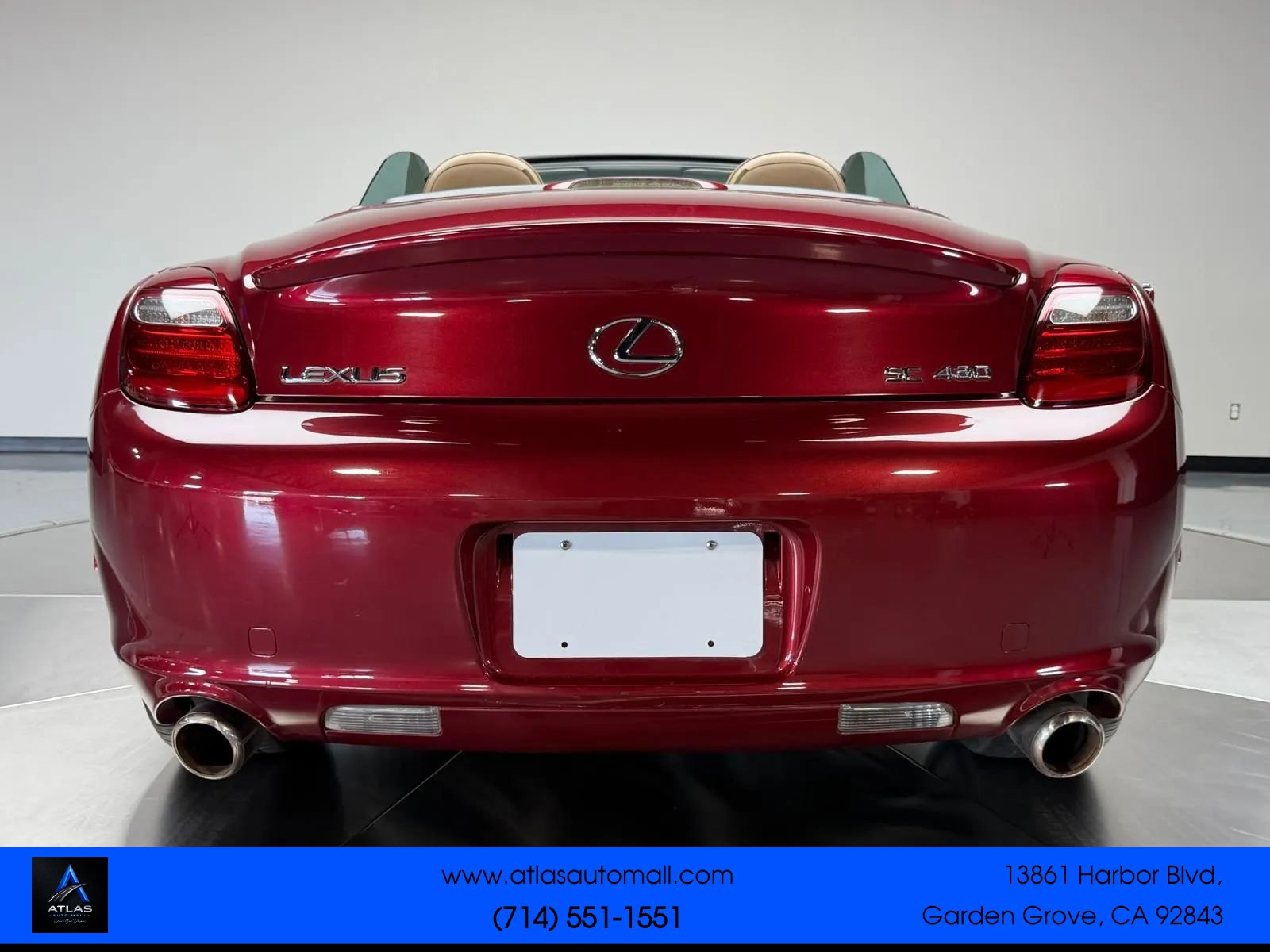 Used 2007 Lexus SC 430 Convertible w/ Preferred Accessory Pkg RWD image 5