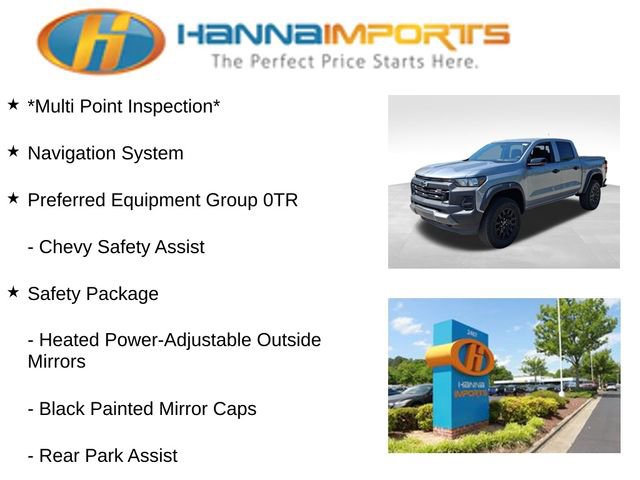 Used 2024 Chevrolet Colorado Trail Boss w/ Technology Package AWD/4WD image 8