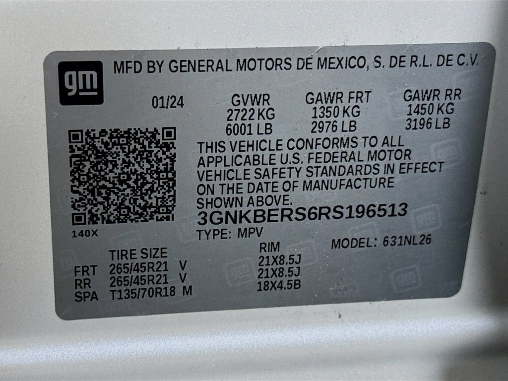 Used 2024 Chevrolet Blazer RS w/ Driver Confidence II Package FWD image 32
