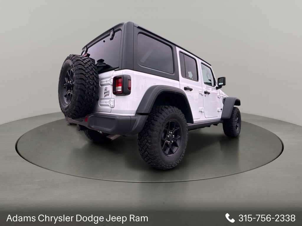 Used 2025 Jeep Wrangler Unlimited Sport S 4xe AWD/4WD image 3