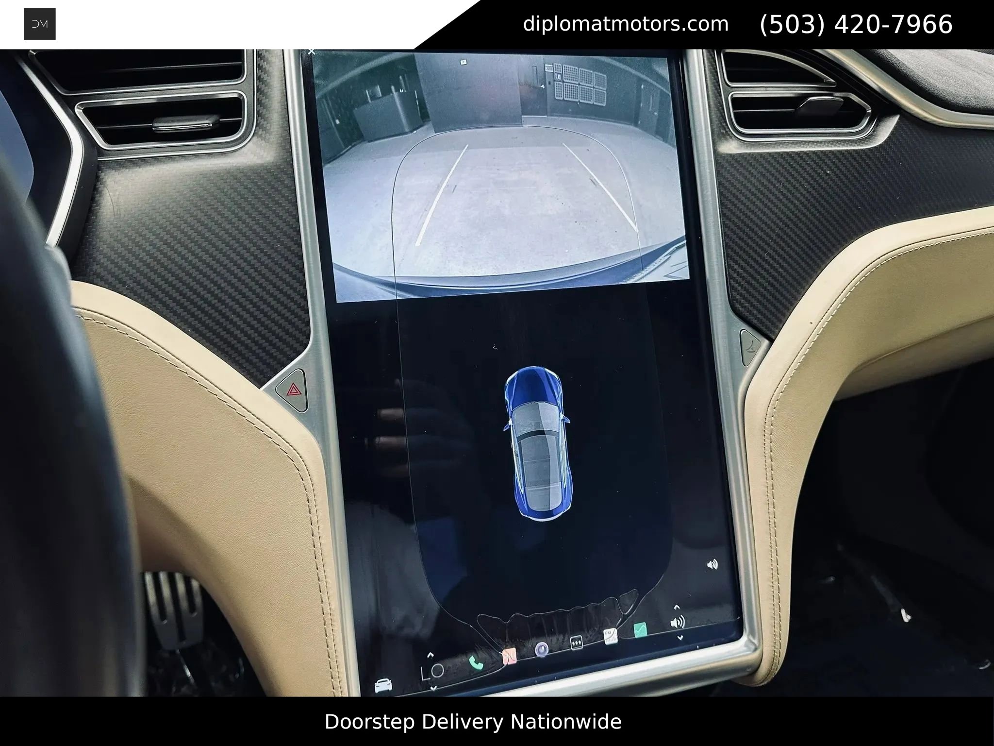 Used 2015 Tesla Model S P85D AWD/4WD image 35