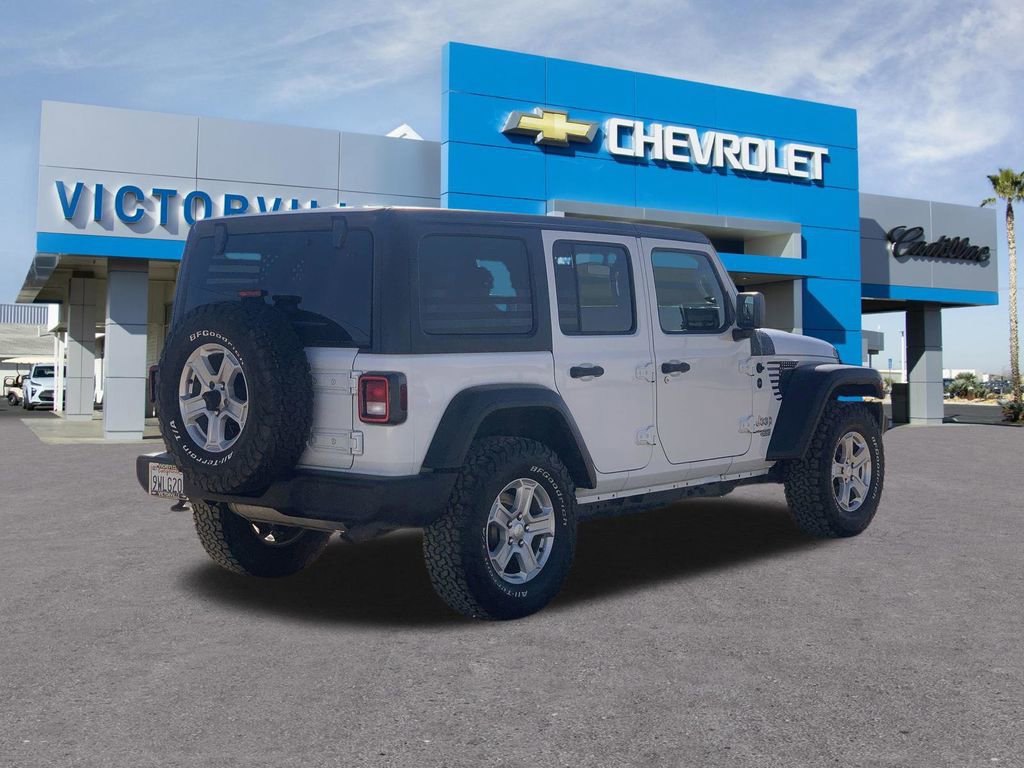 Used 2021 Jeep Wrangler Unlimited Sport image 4