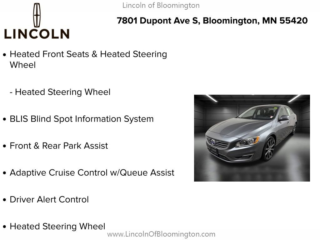 Used 2018 Volvo S60 T5 Inscription w/ Technology Package image 8