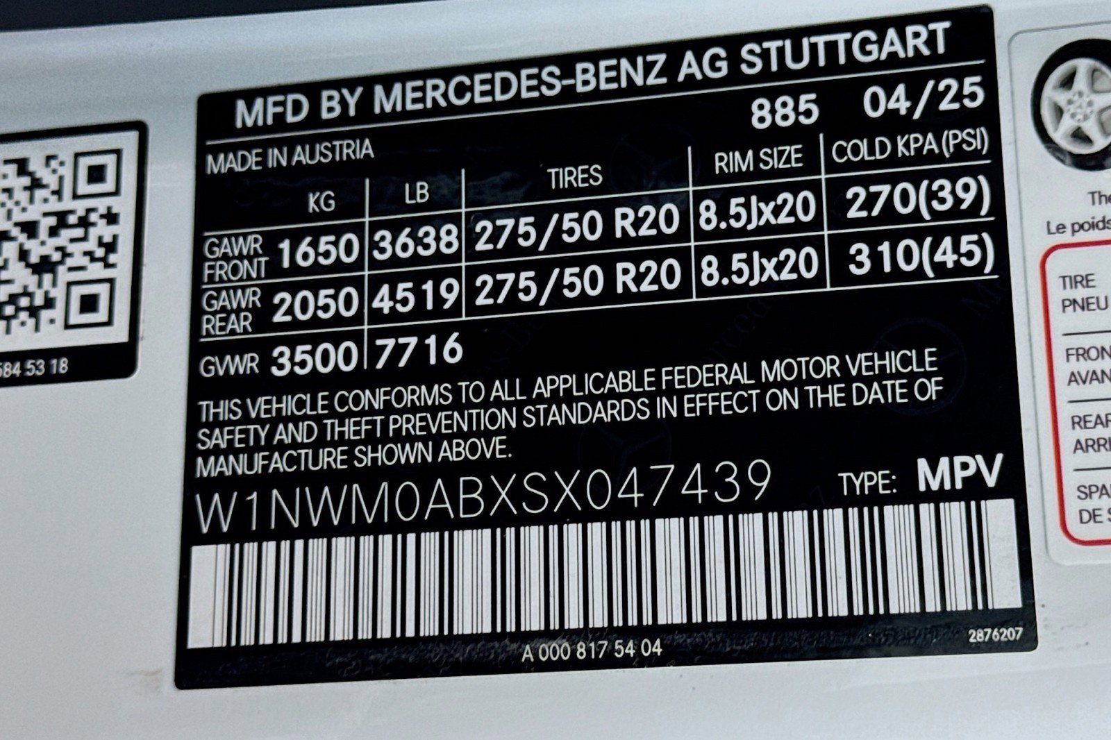New 2025 Mercedes-Benz G 580 w/ EQ Technology image 28