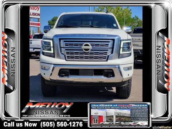 Used 2021 Nissan Titan Platinum Reserve w/ Moonroof Package AWD/4WD image 2