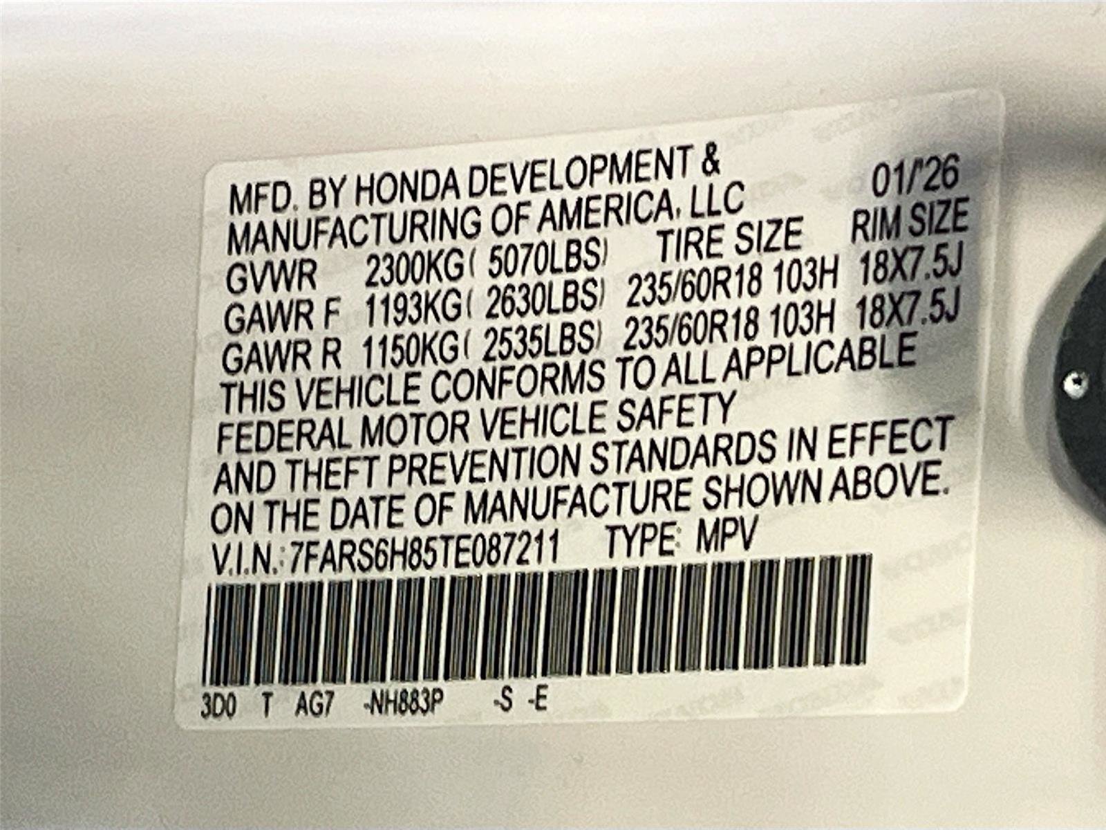 New 2026 Honda CR-V Sport-L image 34