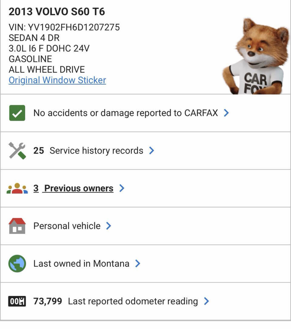 Used 2013 Volvo S60 T6 image 38