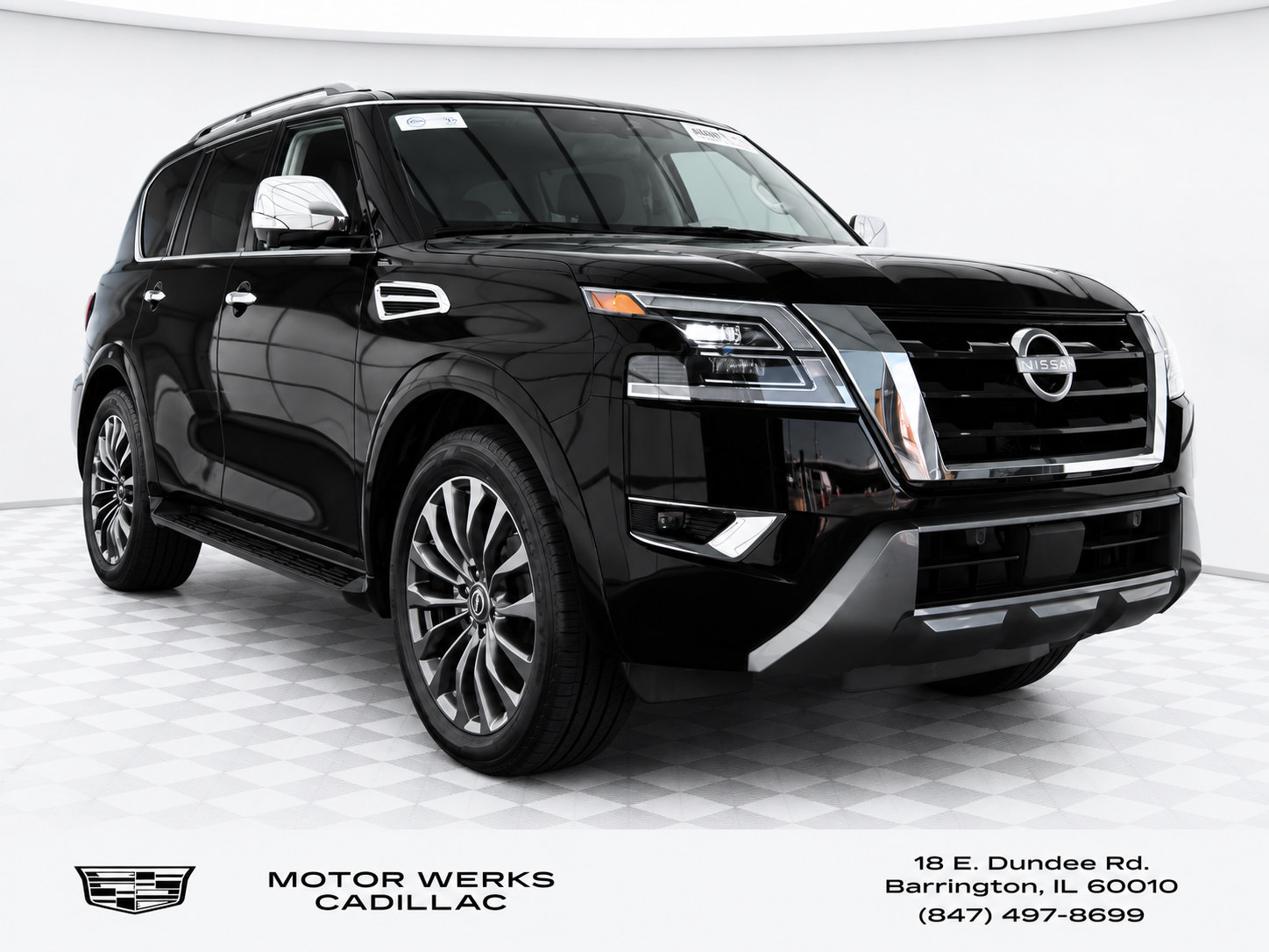Used 2023 Nissan Armada Platinum w/ Captain's Chairs Package AWD/4WD image 4