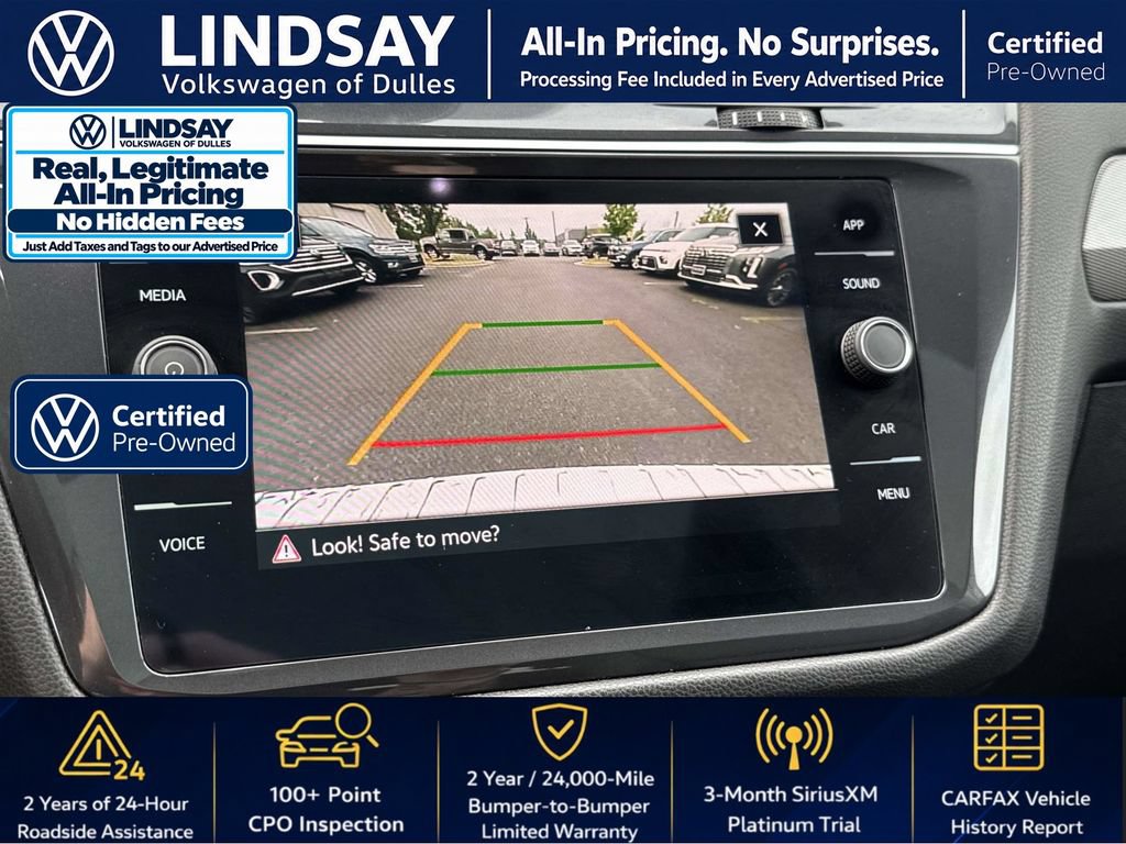 Certified 2023 Volkswagen Tiguan SE w/ Panoramic Sunroof Package AWD/4WD image 15
