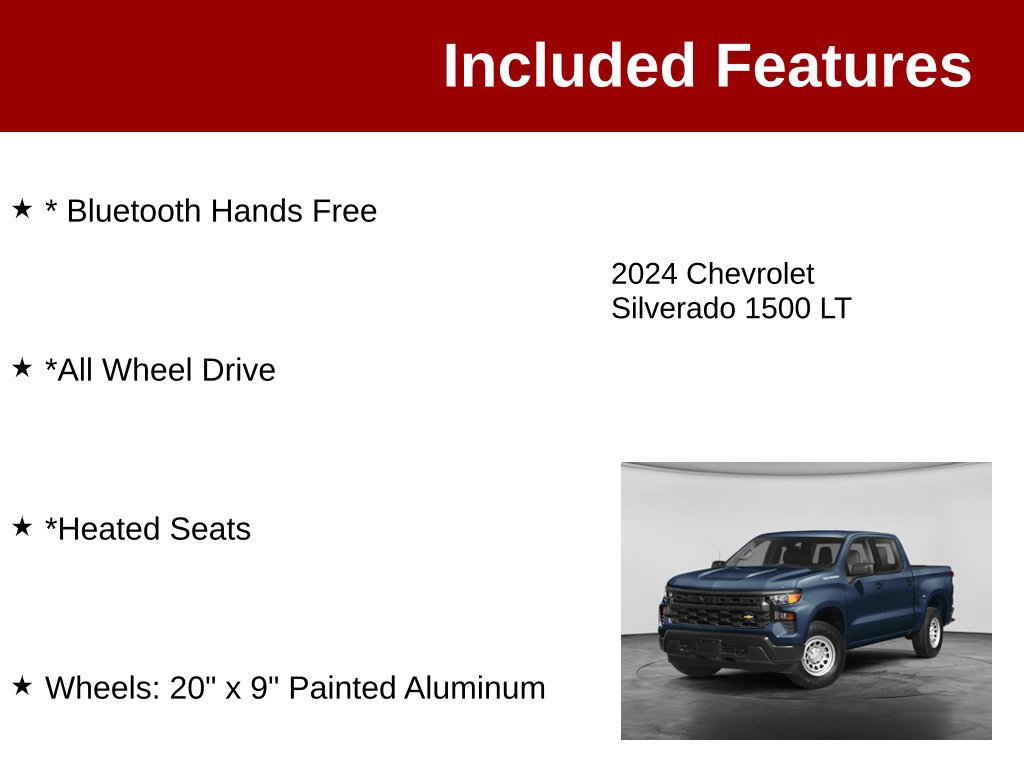 Used 2024 Chevrolet Silverado 1500 LT AWD/4WD image 3