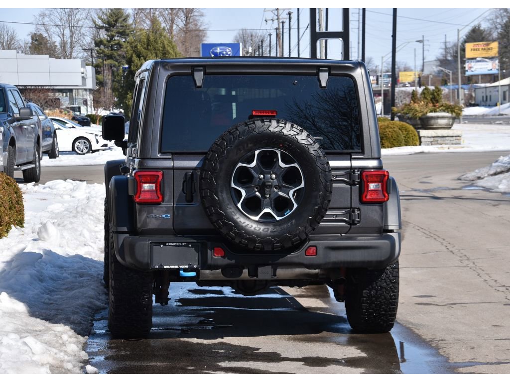 Used 2022 Jeep Wrangler Unlimited Rubicon 4xe w/ Steel Bumper Group image 5