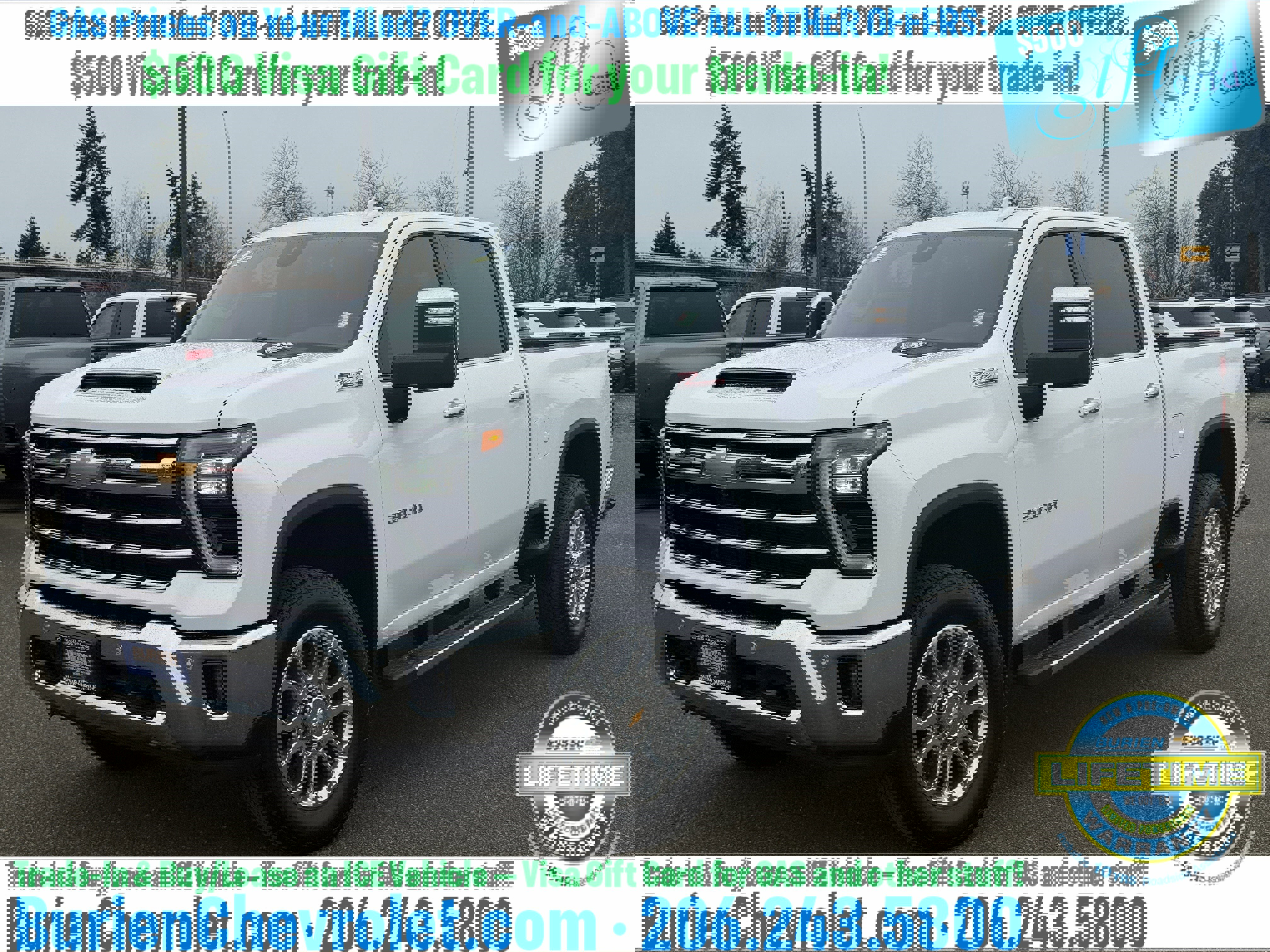 Used 2025 Chevrolet Silverado 2500 LTZ w/ LTZ Convenience Package AWD/4WD image 1