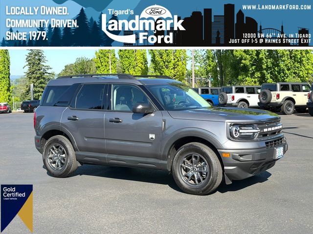 Certified 2023 Ford Bronco Sport Big Bend w/ Convenience Package AWD/4WD image 1