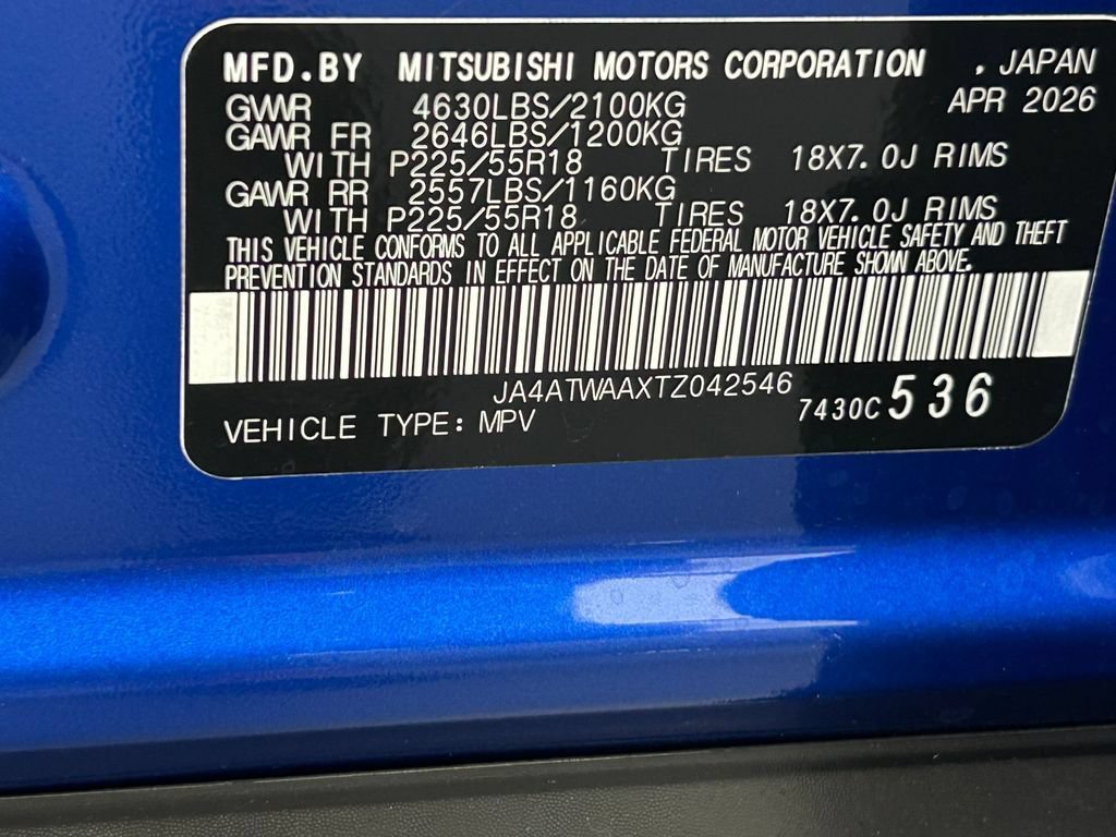 New 2026 Mitsubishi Eclipse Cross SE AWD/4WD image 40