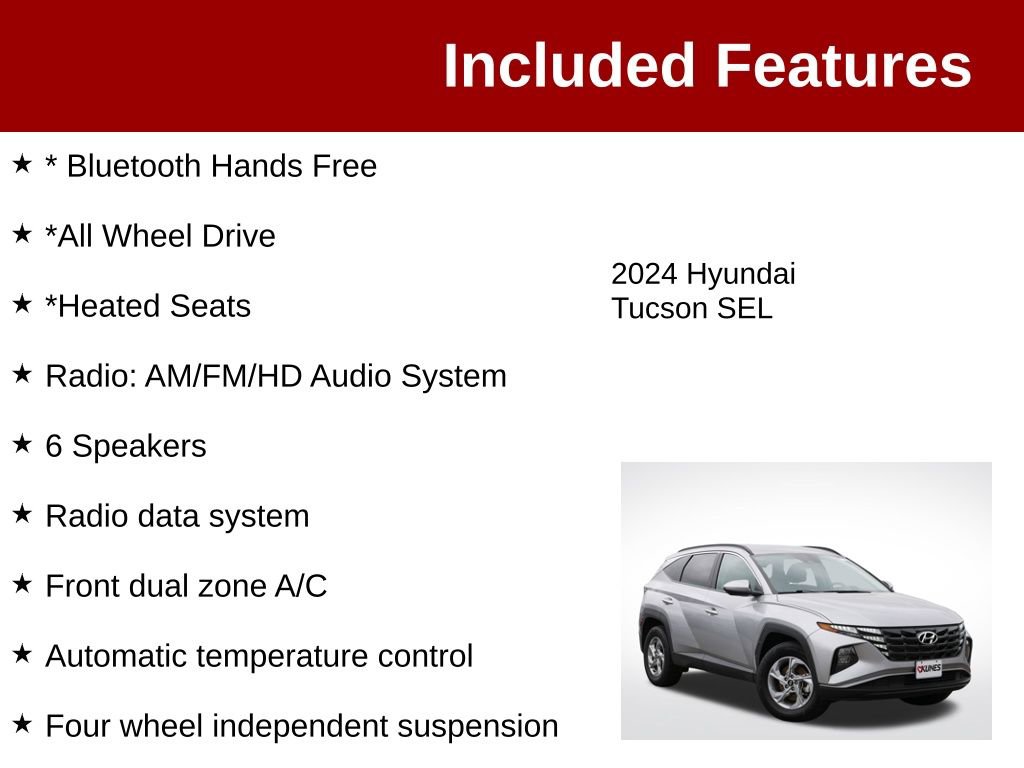 Used 2024 Hyundai Tucson SEL AWD/4WD image 3