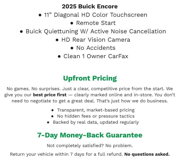 Used 2025 Buick Encore GX Preferred image 2