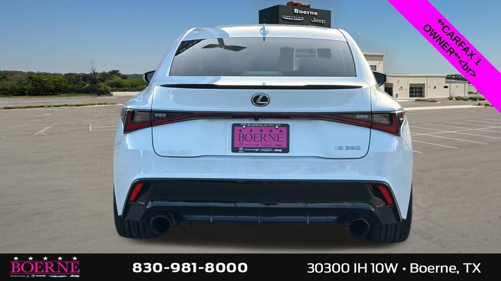 Used 2023 Lexus IS 350 F Sport w/ Memory Package RWD image 4