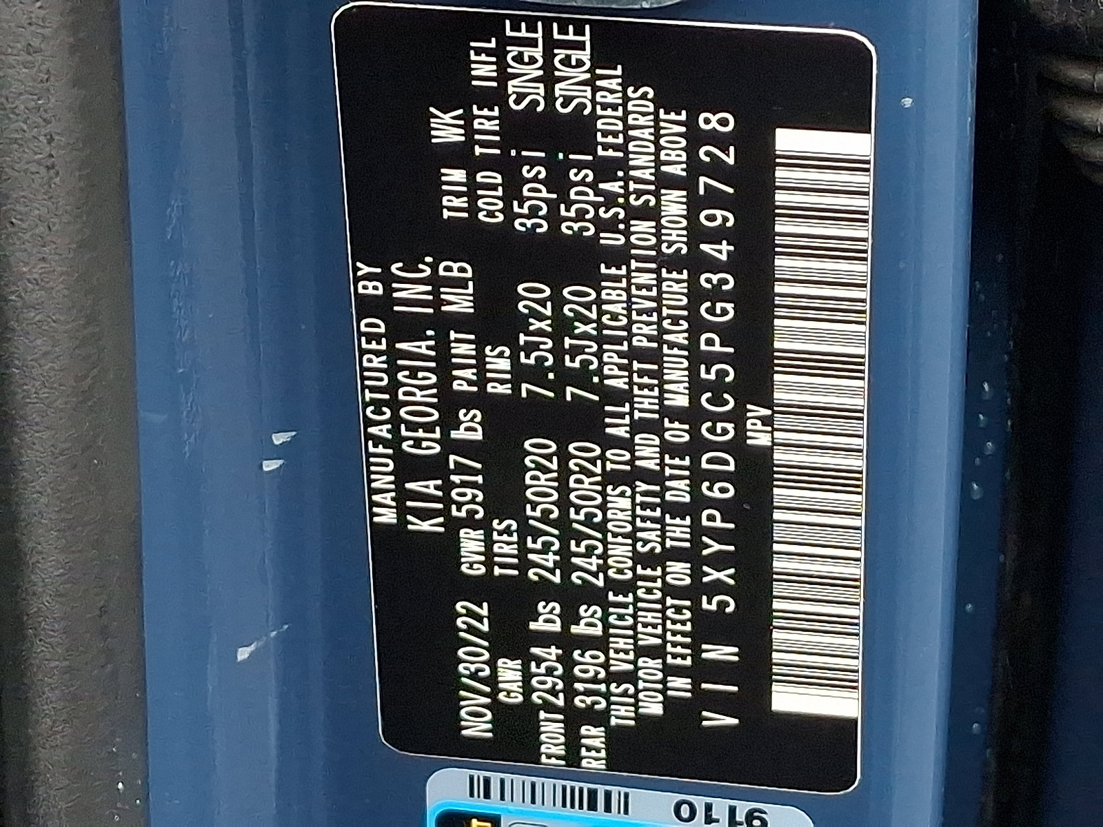 Used 2023 Kia Telluride S w/ S Sunroof Package AWD/4WD image 26