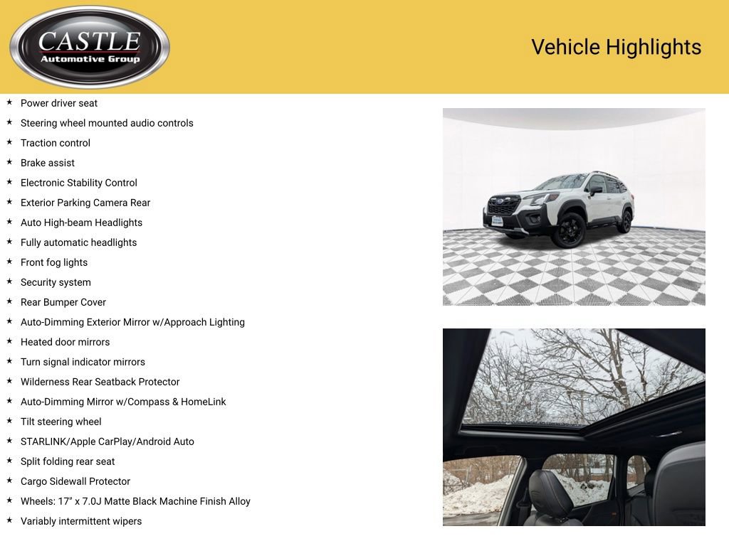 Used 2022 Subaru Forester Wilderness w/ Wilderness Package image 7