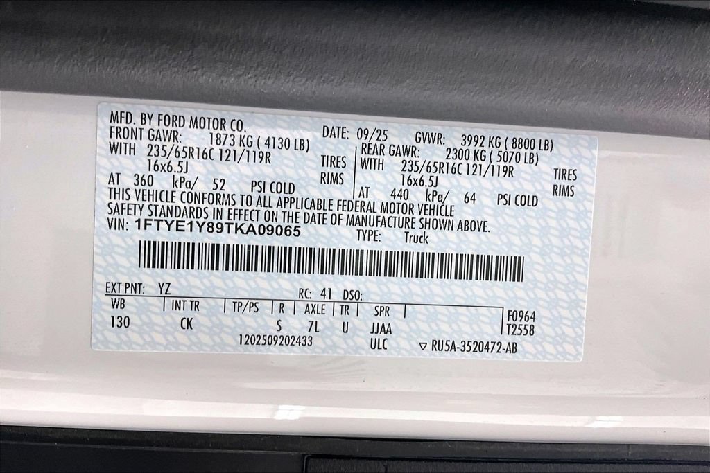 Used 2026 Ford Transit 150 Low Roof w/ Exterior Upgrade Package RWD image 35