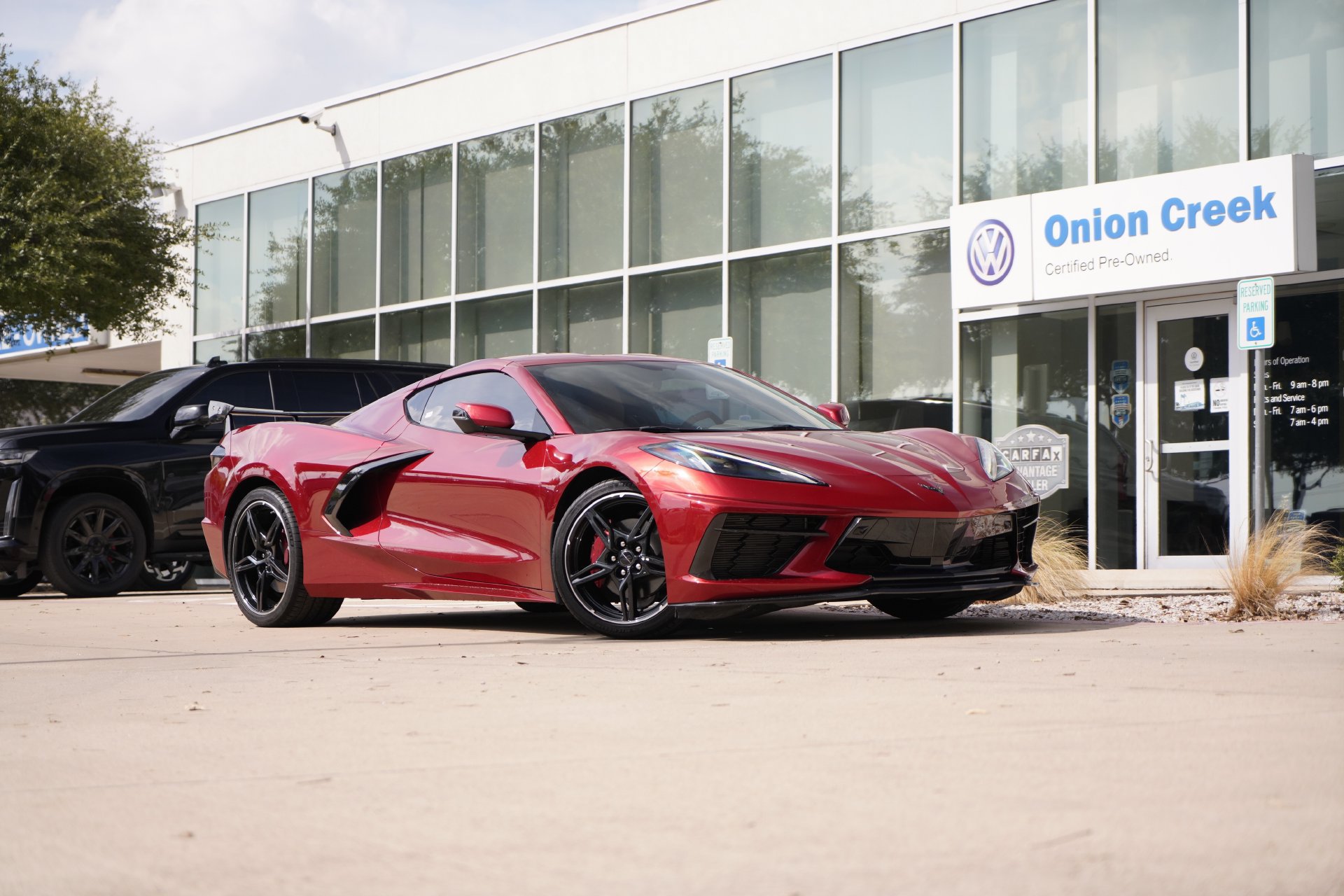 Used 2021 Chevrolet Corvette Stingray Preferred Cpe w/ Engine Appearance Package